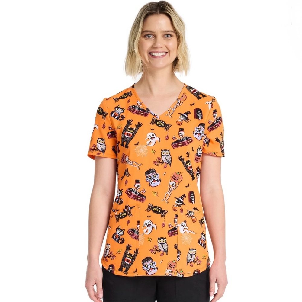 Scrubstar Halloween Print Size Small